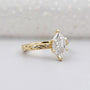 Hexagon Diamond Engagement Ring 2.10ct