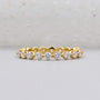 Round Diamond Wedding Band