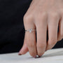 V Shape Diamond Ring 