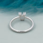 V Shape Diamond Ring 