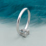 V Shape Diamond Ring 