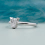 V Shape Diamond Ring 