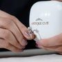 V Shape Diamond Ring 