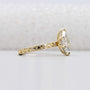 Hexagon Diamond Engagement Ring 2.10ct