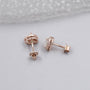 Halo diamond earrings heart cut design