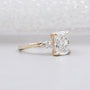 Yellow Gold Three Stone Ring