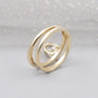 Solitaire Diamond Ring Pear Shape