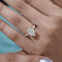 Timeless marquise cut engagement ring yellow gold heirloom style