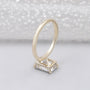 IGI certified radiant diamond ring
