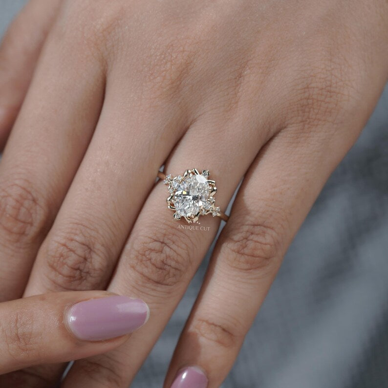 Timeless vintage style engagement ring