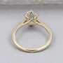 6 prong oval diamond ring sparkle