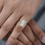Timeless oval cut diamond ring