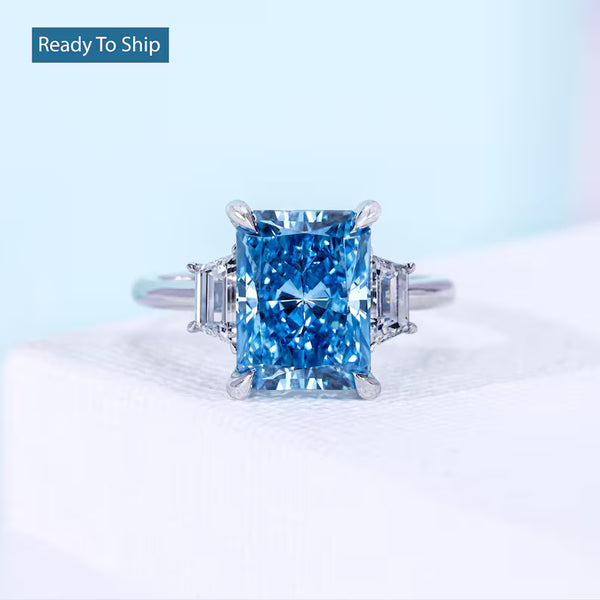 Black engagement ring