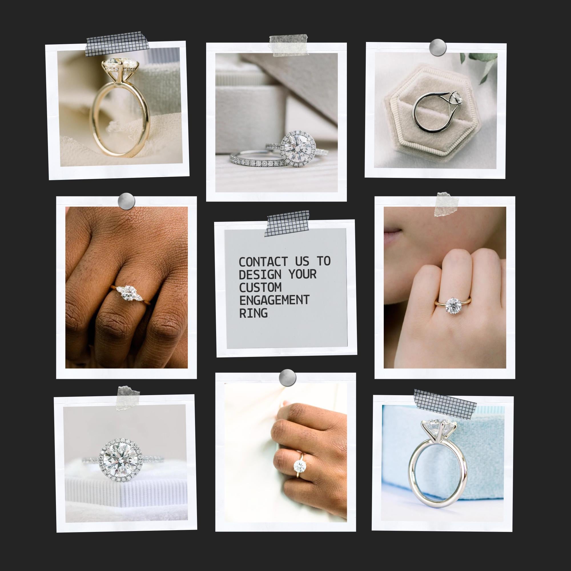 Double Pear 1.50ct Lab Grown Diamond Toi et moi Engagement Ring, DEF Color, VVS-VS Clarity