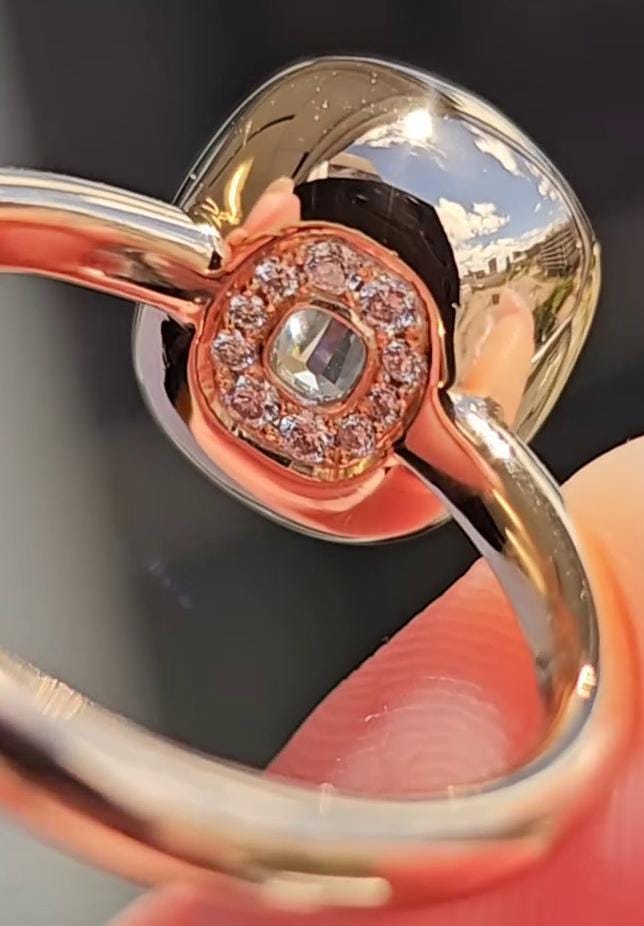 Cushion 3.00ct Lab Grown Diamond Bezel Set Engagement Ring, D-E-F Color, VVS-VS Clarity, IGI Certificate