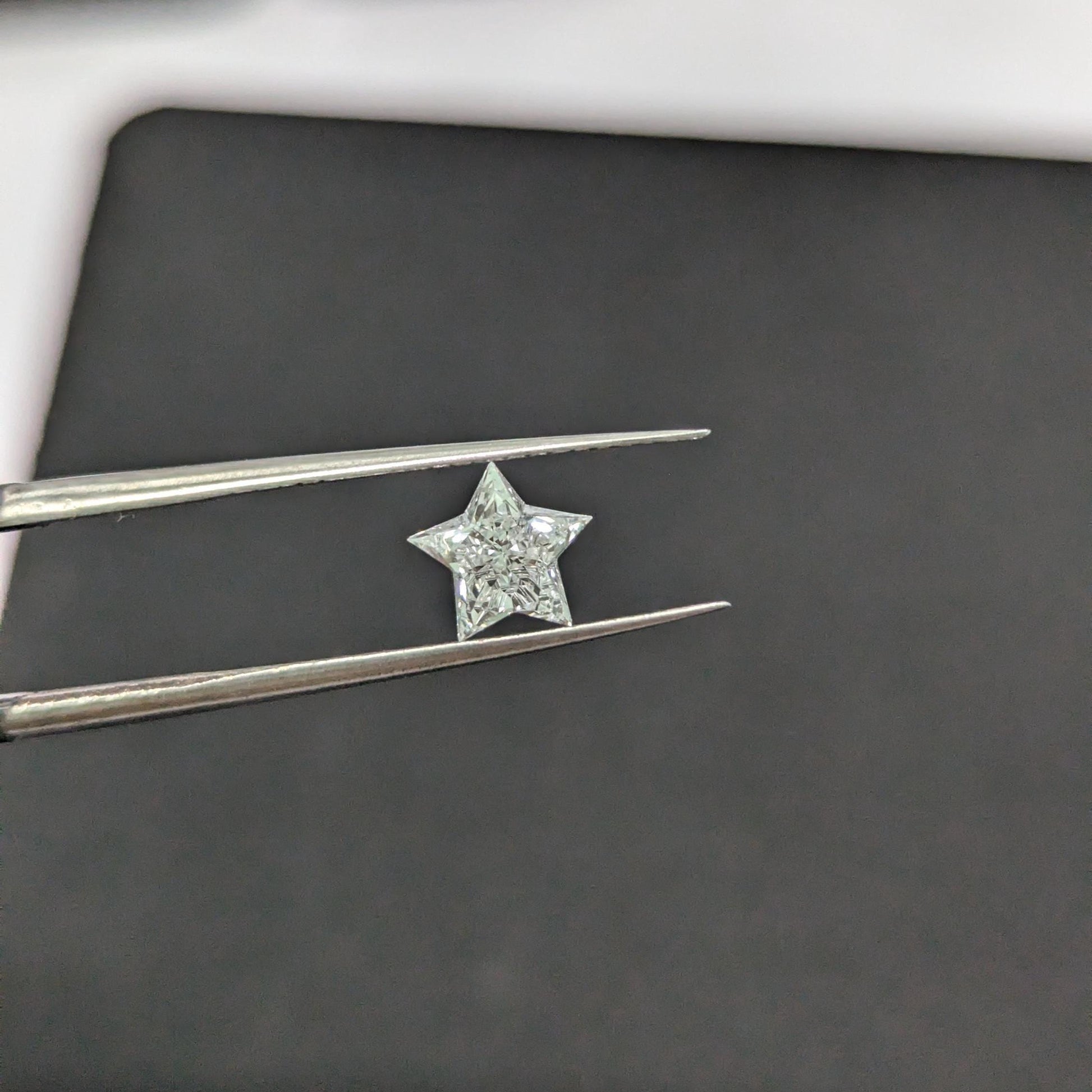 1.00ct Star Shape Lab Grown Diamond, IGI Certificate, EF Color, VS Clarity - Antique Cut