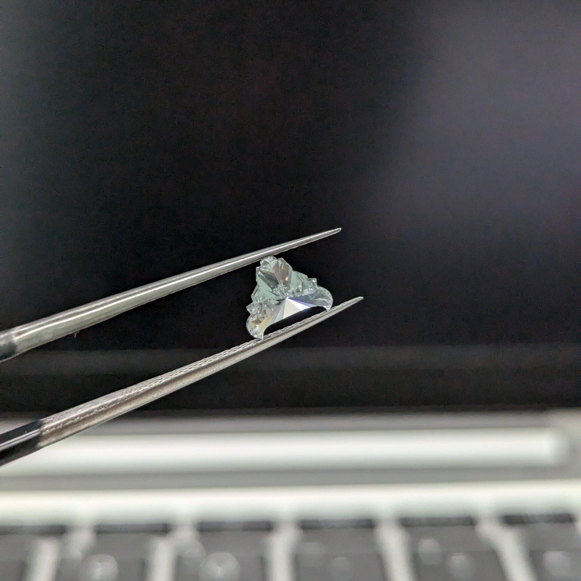 Bull Shape 1.00ct Lab Grown Diamond, Unique Shape Diamond, EF Color, VS Clarity, IGI Certified