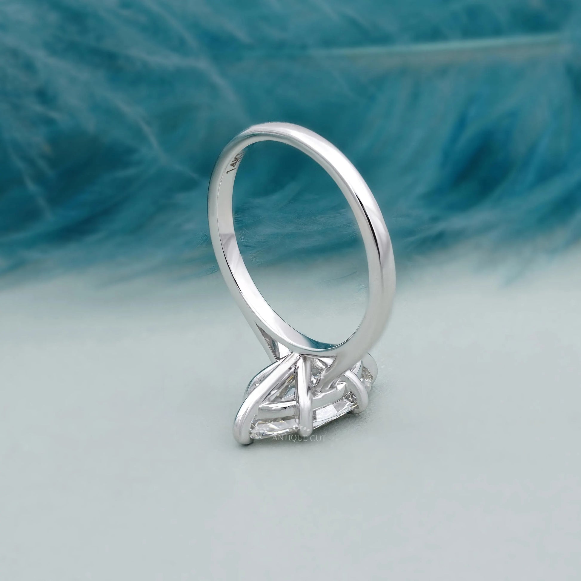 2.50ct Marquise Solitaire Ring | Lab Diamond IGI Certified | Marquise Cut Engagement Ring