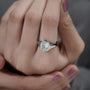 IGI certified old mine cushion cut diamond ring