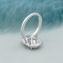 4.80TCW Oval Diamond Engagement Ring