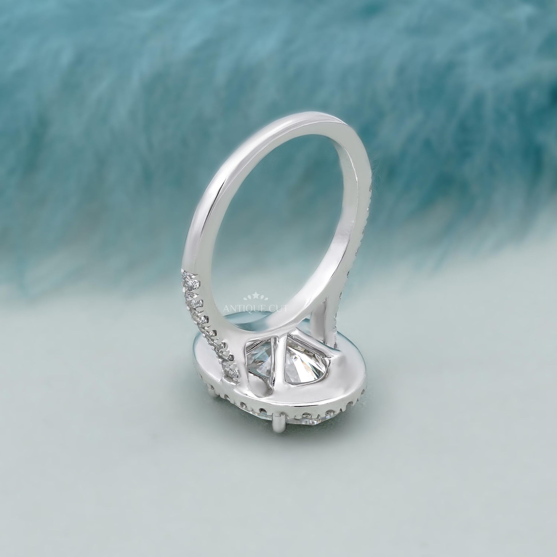 4.80TCW Oval Diamond Engagement Ring