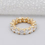 Round Cut Diamond Eternity Band