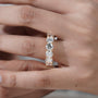 Round Cut Diamond Eternity Band
