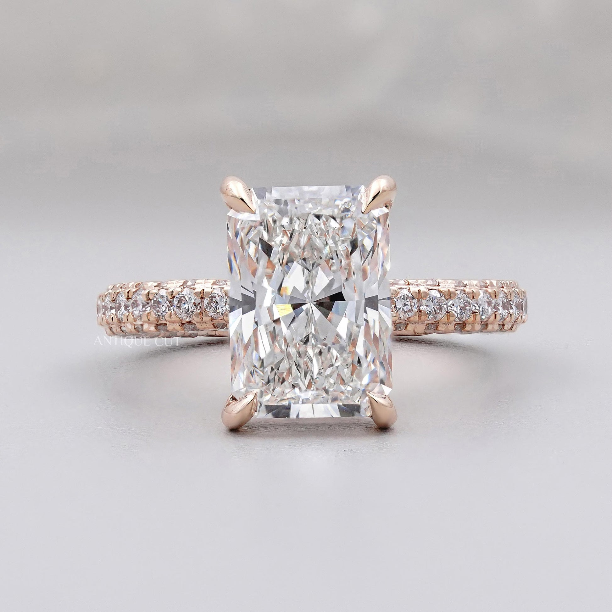 Radiant Cut Diamond Engagement Ring