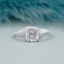 Radiant Cut Lab Grown Diamond Engagement Ring 