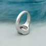 Antique cut old mine cushion diamond ring