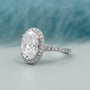 4.80TCW Oval Diamond Engagement Ring