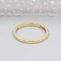 Round Diamond Half Eternity Band 