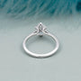 IGI certified oval diamond engagement ring