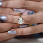 contemporary oval diamond ring east west