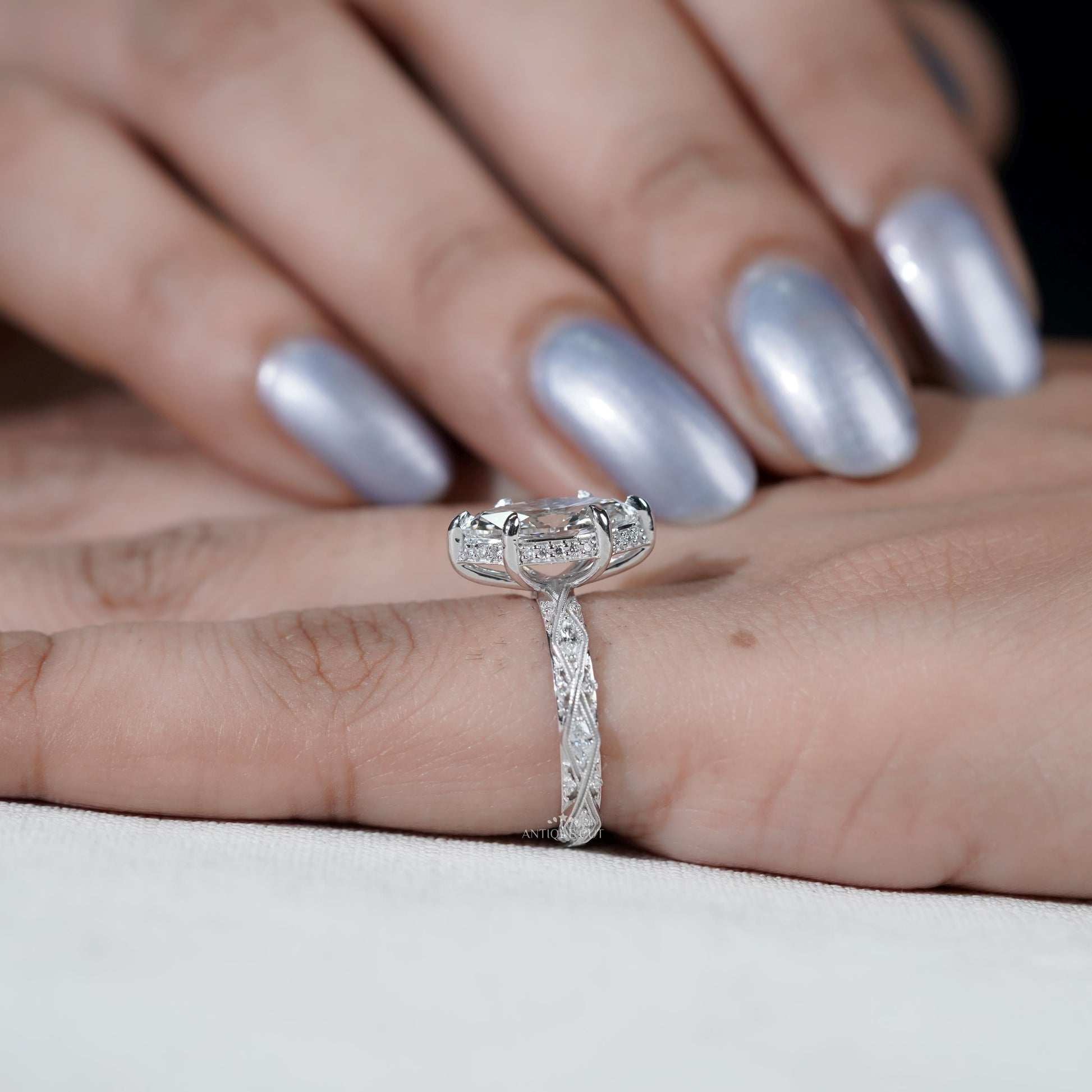 IGI Certified lab grown diamond bridal jewelry