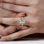 IGI certified emerald cut ring