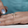 Fine jewelry marquise diamond wedding ring design