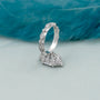 IGI certified marquise cut lab grown diamond ring