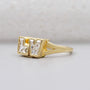 Lab grown diamond LV ring