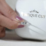 White gold oval lab grown diamond bridal ring