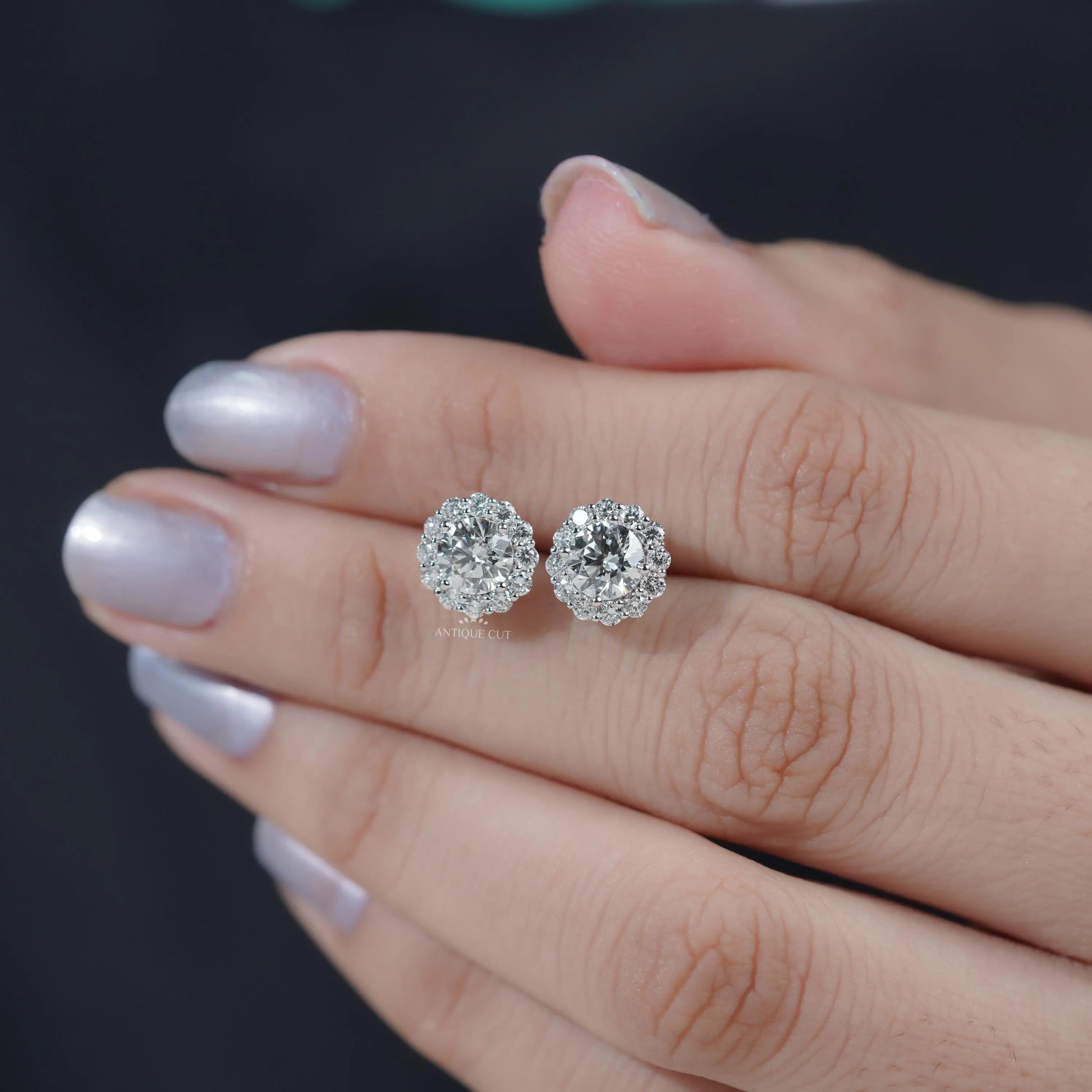 Classic round diamond halo stud earrings fine jewelry piece
Select 84 more words to run Humanizer.