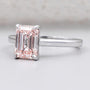 IGI certified pink diamond solitaire ring