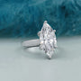 IGI certified marquise cut diamond ring
