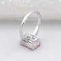 IGI certified pink diamond engagement ring