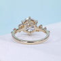 IGI certified round cut engagement ring