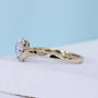 IGI certified oval diamond engagement ring