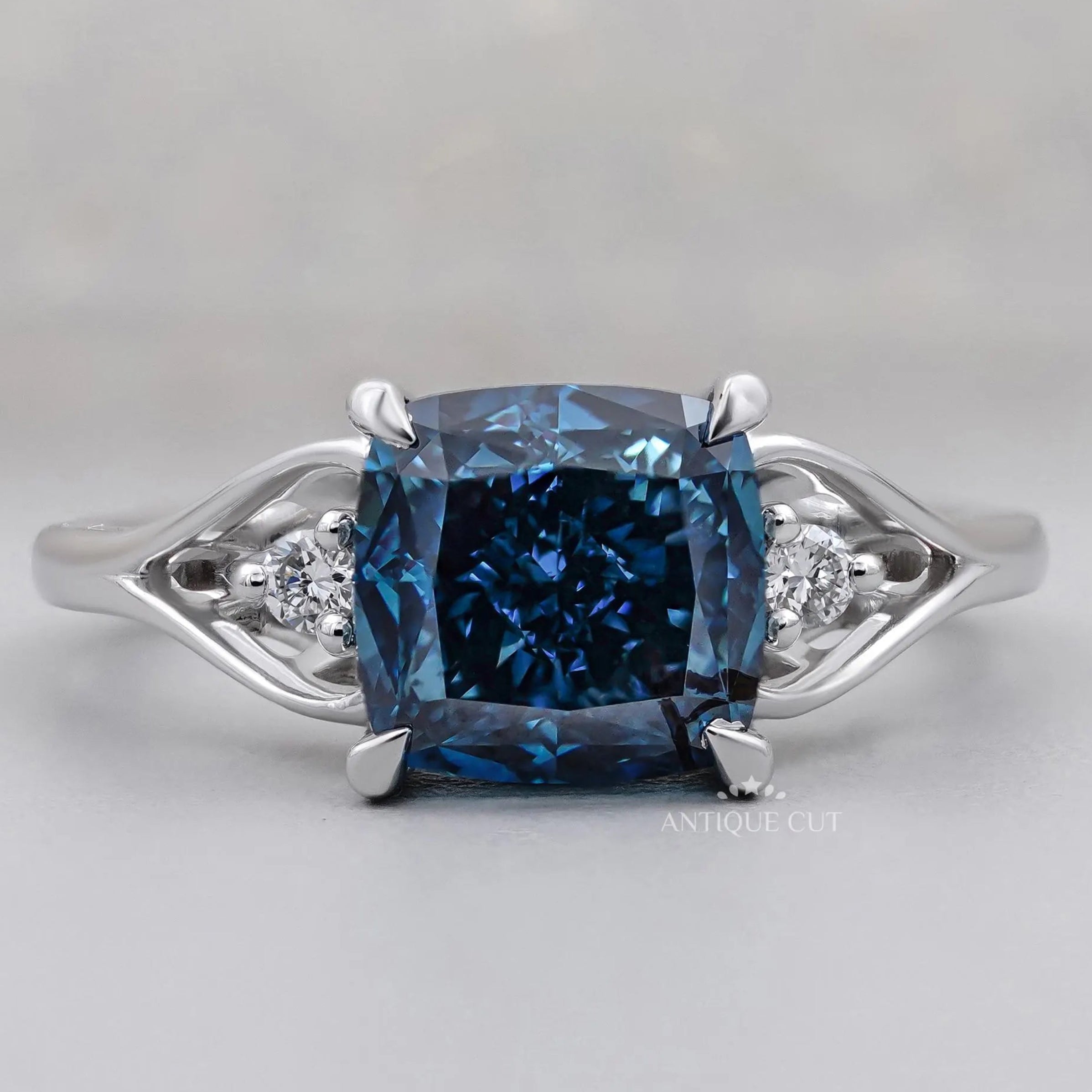 Antiquecut fine jewelry ring