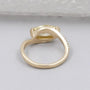 Marquise yellow diamond ring with round side stones