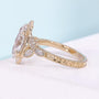 Antiquecut vintage marquise engagement ring for women

