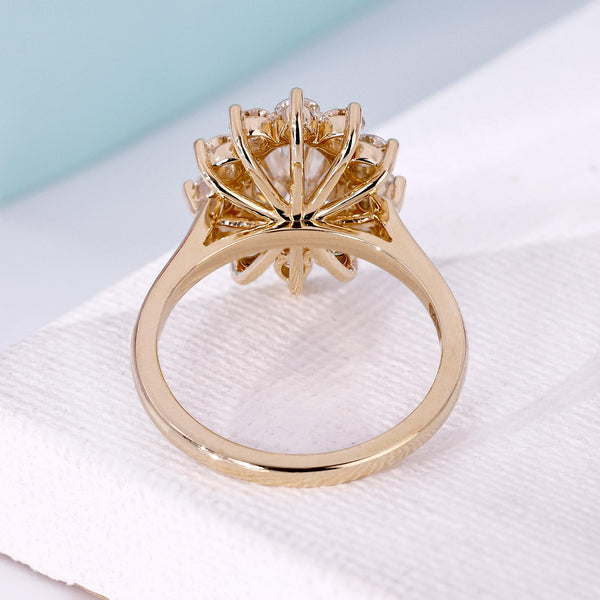 Antiquecut diamond jewelry alternate view